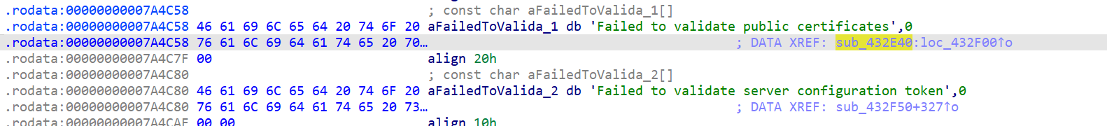 IDA View-A - DATA XREF